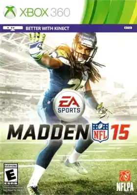 Madden NFL 15 (USA) box cover front